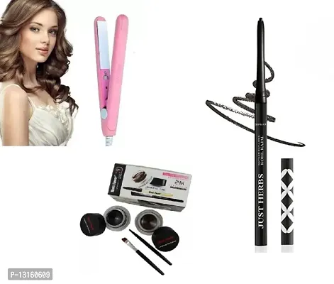 KAJAL+HAIR STRAIGHTENER+MUSIC FLOWER