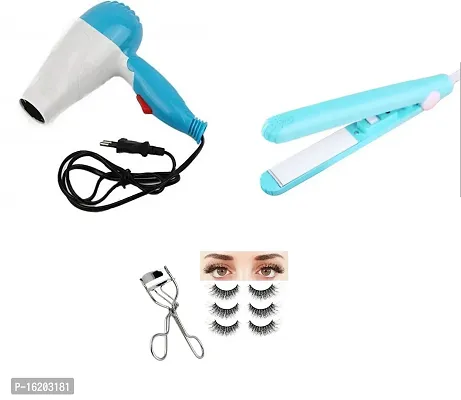 FOLDABLE  DRYER, MINI STRAIGHTNER, EYECURLER, EYELASHES