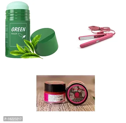 GREEN TEA STICK , MINI STRAIGHTNER ,  LIPBALM  COMBO-thumb0