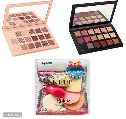 ROSE GOLD EYESHADOW , NEW EYESHADOW, SPONGE FAMILY KIT