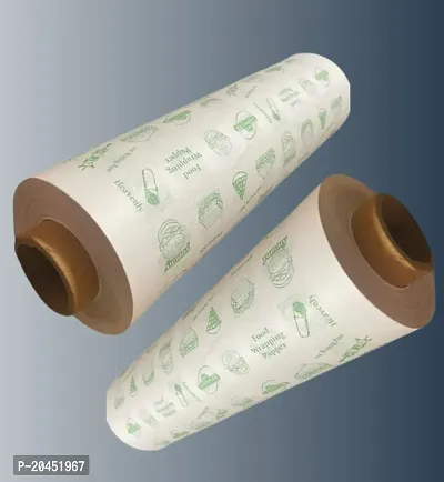 FOOD WRAPPING PAPER ROLL/ROTI WRAP/BUTTER PAPER/PARCHMENT FOOD WRAPPING PAPER ROLL/ROTI WRAP/BUTTER PAPER/PARCHMENT PAPER/NON STICK Parchment Paper Roll Baking  Cookie Sheets Material: Porcelain Surf