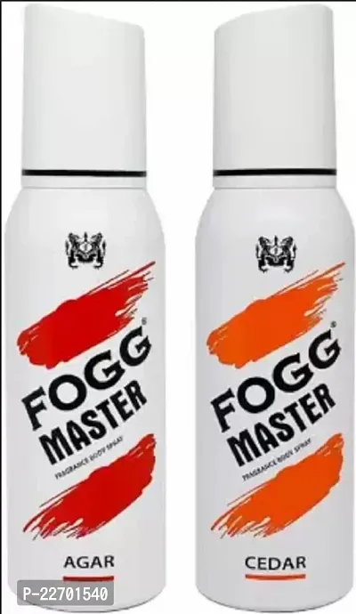 FOGG Master red, orange Body Spray - For Men(combo) Deodorant Spray