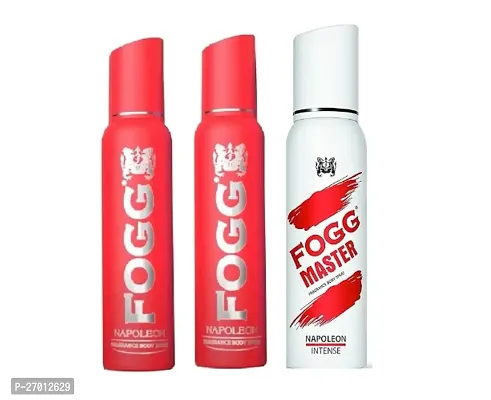 Fogg Master Red And Macro Red Long Lasting Perfume Pack of 3