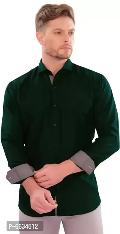 Green V Pocket Shirt.88