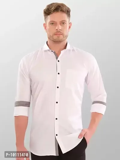 White greypocket full shirt