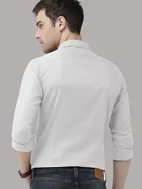 Cotton Blend White Shirt-thumb1