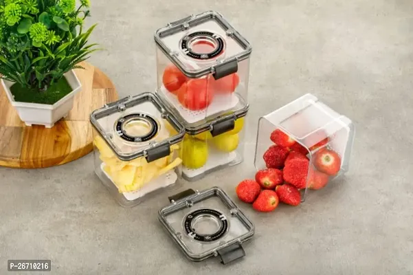 Lock  Lock Storage Containers Pack of 4