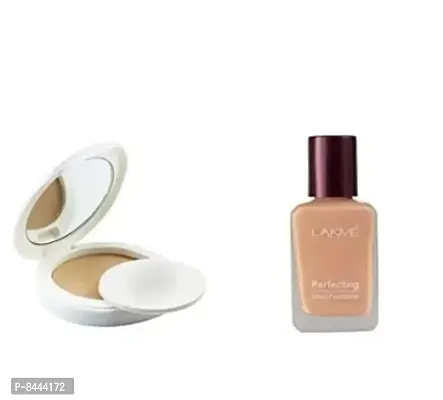 Trendy Finish Spf 8 Foundation, 27Ml And Perfect Radiance Compact