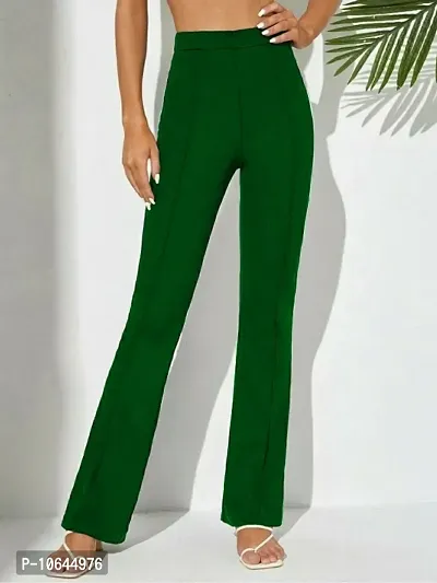 Trousers for women - Trendy bell-bottom pant for women and girls.-thumb0