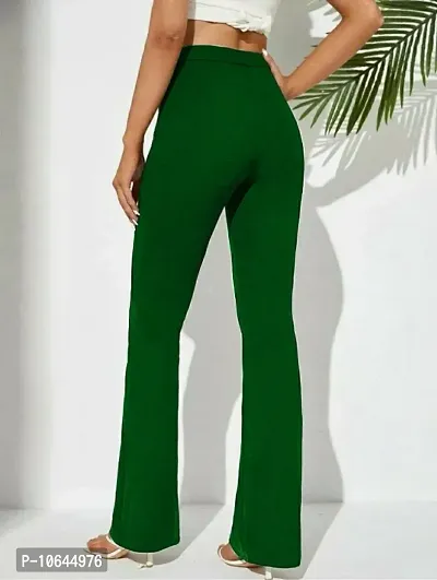 Trousers for women - Trendy bell-bottom pant for women and girls.-thumb2