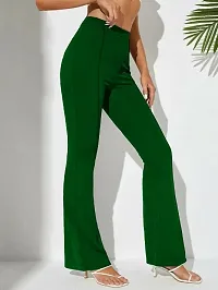 Trousers for women - Trendy bell-bottom pant for women and girls.-thumb2