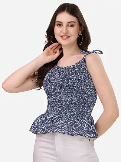 Classic Georgette Tops for Womens