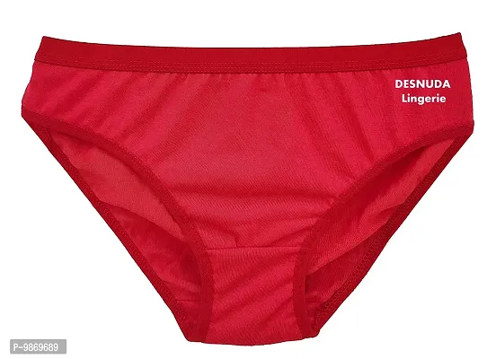 DESNUDA Women Plain Multicolor Panty Combo 0f 6-thumb2