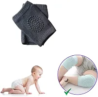 Classic Set Of 2 Pair  Baby Knee Pads Elastic, Breathable Cotton Comfortable-thumb4