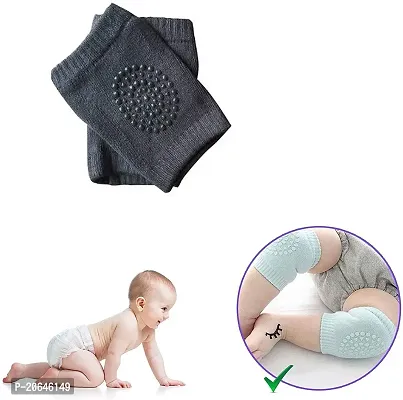 Classic Set Of 2 Pair  Baby Knee Pads Elastic, Breathable Cotton Comfortable-thumb5