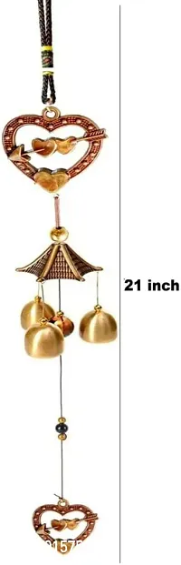 Heart Shape Wind Chime Hanging For Home, Balcony, Garden Gallery Office Bedroom-thumb3