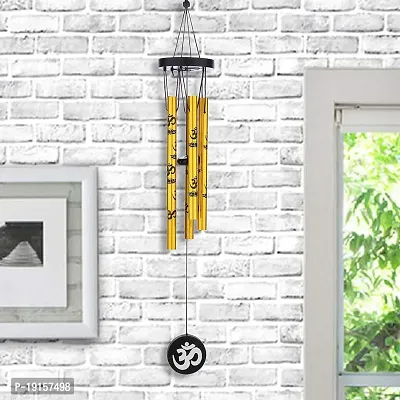 Om Wind Chimes With 5 Pipe Hanging For Possitive Energy Feng Shui-thumb4