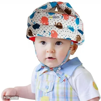 Classic Baby Safety Helmet With Proper Air Ventilation  Baby Safity Accessories Free Knee Pad