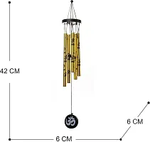 Om Wind Chimes With 5 Pipe Hanging For Possitive Energy Feng Shui-thumb2