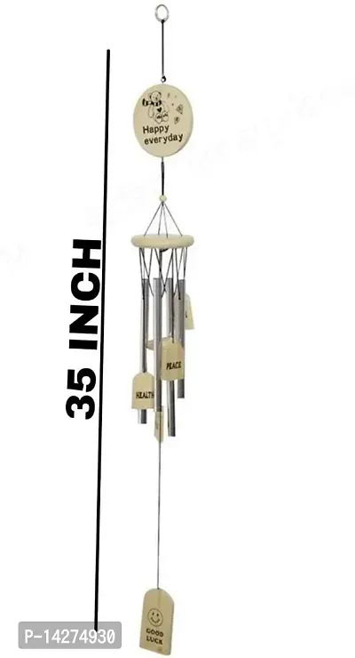Good Luck Wind Chimes Wooden For Home 35 Inch-thumb3