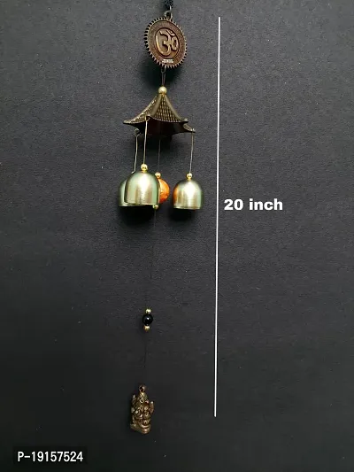 3 Bells Wind Chime Hanging For Home Balcony Garden Office Bedroom Possitive-thumb3