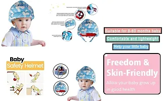 Classic Baby Safety Helmet With Proper Air Ventilation  Baby Safity Accessories Free Knee Pad-thumb4