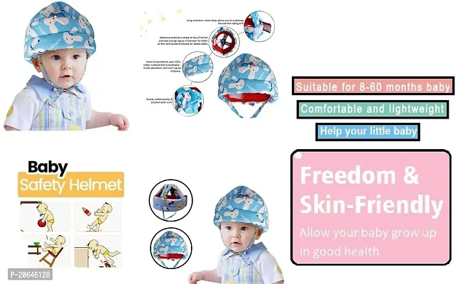 Classic Baby Safety Helmet With Proper Air Ventilation  Baby Safity Accessories Free Knee Pad-thumb5