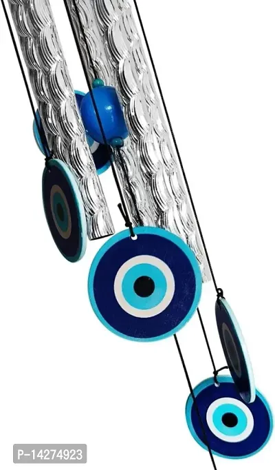 Evil Eye Wind Chime Hanging For Home Balcony Garden Office Bedroom Possitive-thumb3
