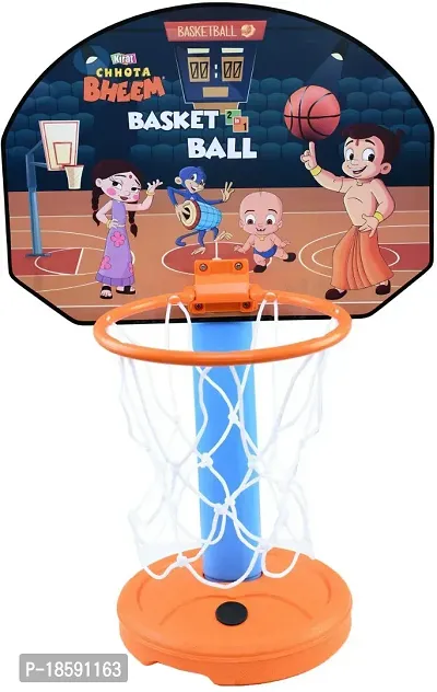 Buyab Factory Basketball Set with Attractive Design for Kids Wooden Board Basketball for Playing Indoor Outdoor Basketball Game high Quality Material Gift Set for Kids-thumb2