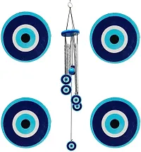 Evil Eye Wind Chime Hanging For Home Balcony Garden Office Bedroom Possitive-thumb1