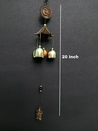 3 Bells Wind Chime Hanging For Home Balcony Garden Office Bedroom Possitive-thumb2