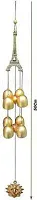 Metal Wind Chimes For Home Balcony Garden Positive Energy, Home Decor Hanging Long Brass Bells With Good Sound (Effie Tower)-thumb2