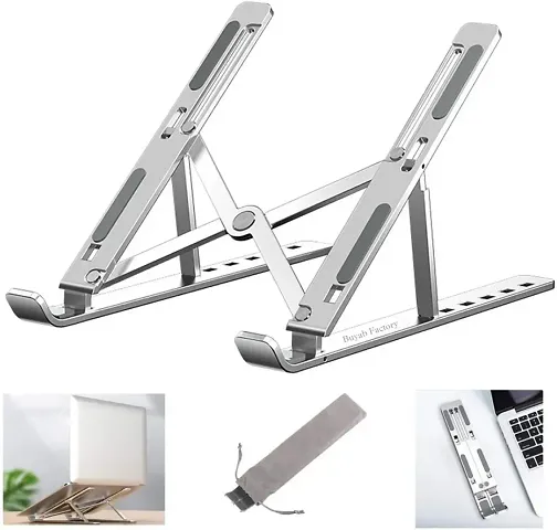 Classic Portable Adjustable Height, Laptop Stand + Book Stand + Tab Stand