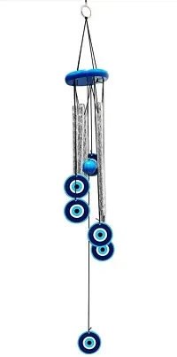 Evil Eye Wind Chime Hanging For Home Balcony Garden Office Bedroom Possitive-thumb3