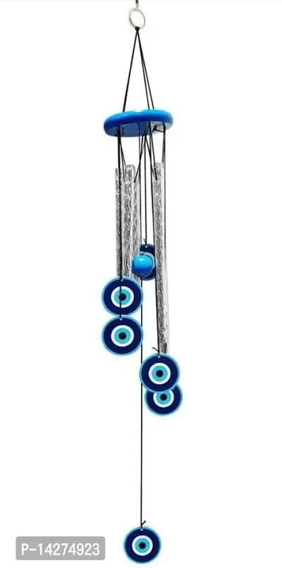 Evil Eye Wind Chime Hanging For Home Balcony Garden Office Bedroom Possitive-thumb4