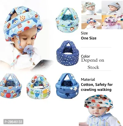 Classic Baby Head Protector For Safety Of Kids 6M To 3 Years- Baby Safety Helmet With Proper Air Ventilation-thumb4