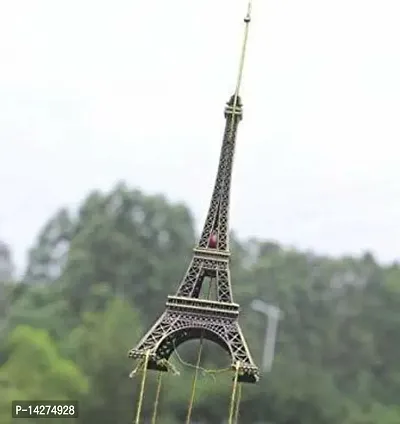 Metal Eiffel Tower Wind Chimes For Home Balcony Garden Positive Energy, Home Decor Hanging Long Brass Bells Gifts For Loved Ones 8 Bells 50 Cm-thumb4
