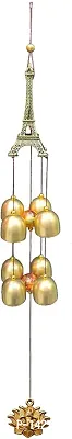 Effil Tower Bell Feng Shui Positive Energy Metal Wind Chimes For Home