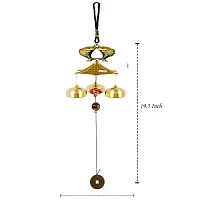 3 Bells Wind Chime Hanging For Home Balcony Garden Office Bedroom Possitive-thumb3