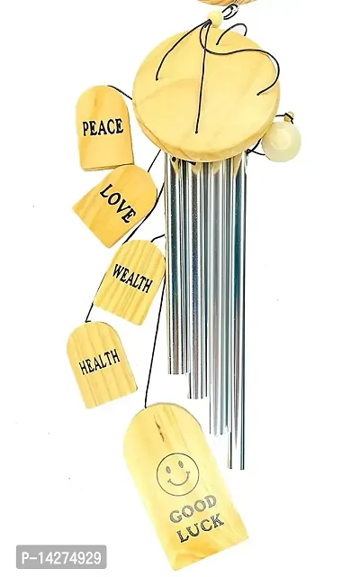 Good Luck Wind Chimes Wooden For Home 35 Inch-thumb4