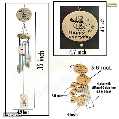 Good Luck Wind Chimes Wooden For Home 35 Inch-thumb5