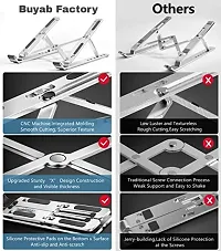 Classic Portable Adjustable Height, Laptop Stand + Book Stand + Tab Stand-thumb1