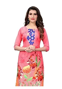 GROWMORE Women's Crepe Digital Print Straight Kurta-thumb1