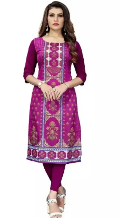 Stylish Women Crepe Kurtis