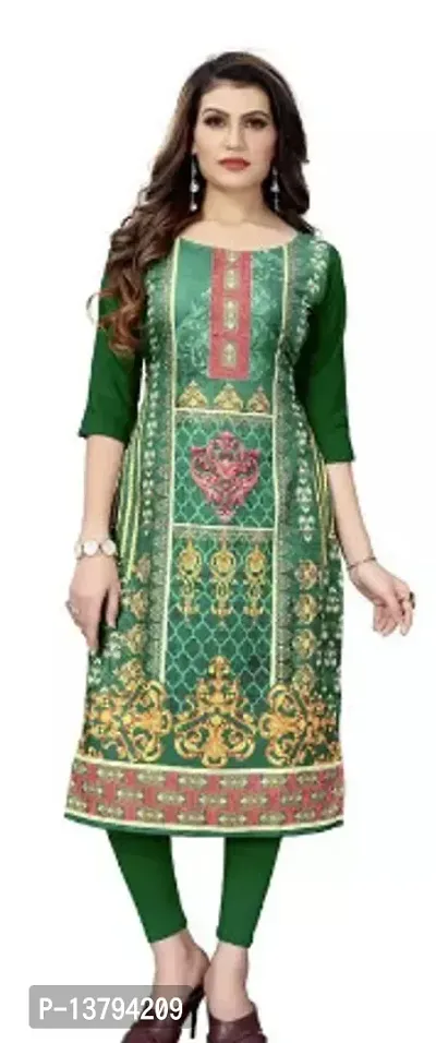 Stylish Women Crepe Kurta-thumb0