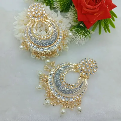 Premium Alloy Bedas Chandbalis Earrings