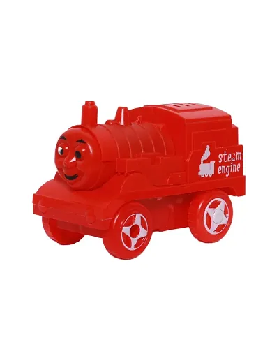 Toys Thomas Train Engine Toy with Pull Along Vehicle for Baby Kids (Red)