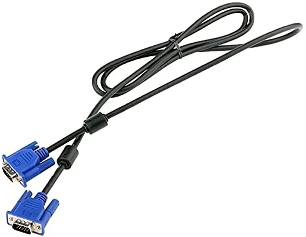 RSDWAG  Male to Male VGA Cable 1 Meter, Support PC/Monitor/LCD/LED, Plasma, Projector, TFT