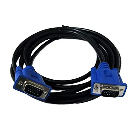 RSDWAG  Male to Male VGA Cable 1 Meter, Support PC/Monitor/LCD/LED, Plasma, Projector, TFT