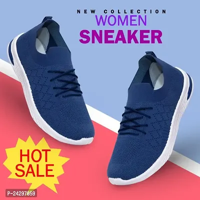 Classy Solid Running Shoes for Women-thumb0